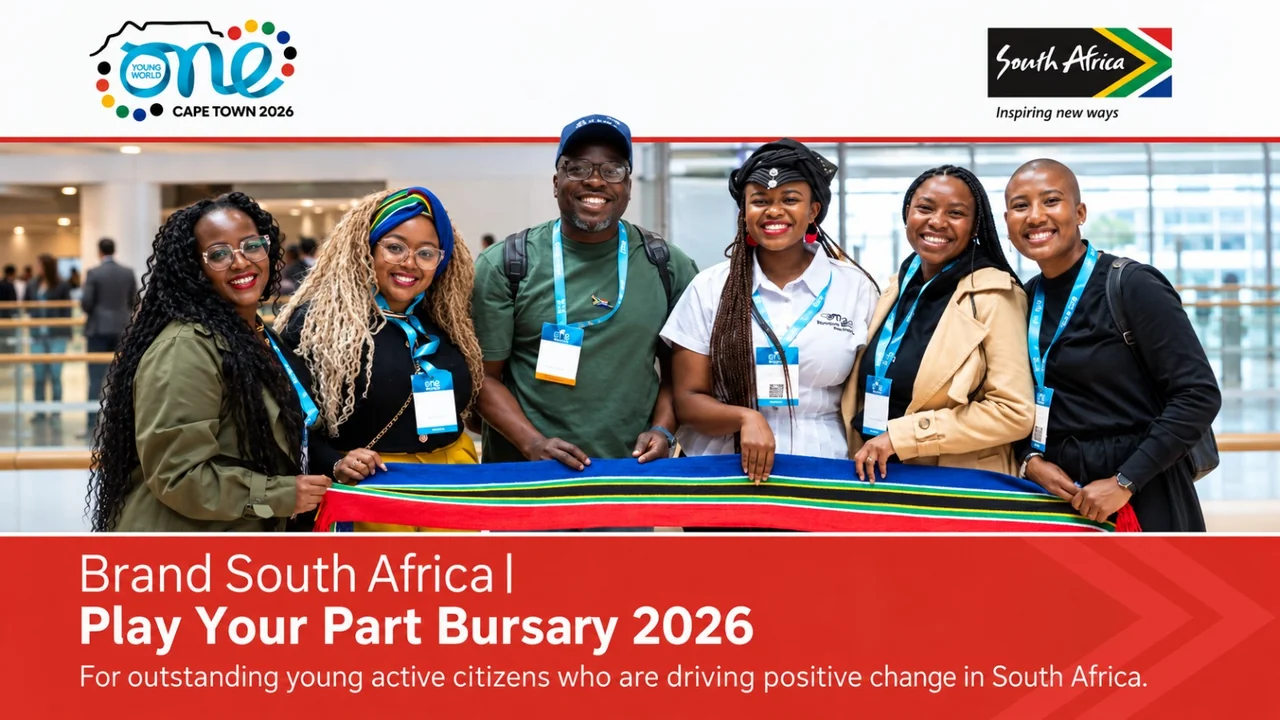 منحة Brand South Africa للعب دورك 2026: حضور قمة One Young World في كيب تاون