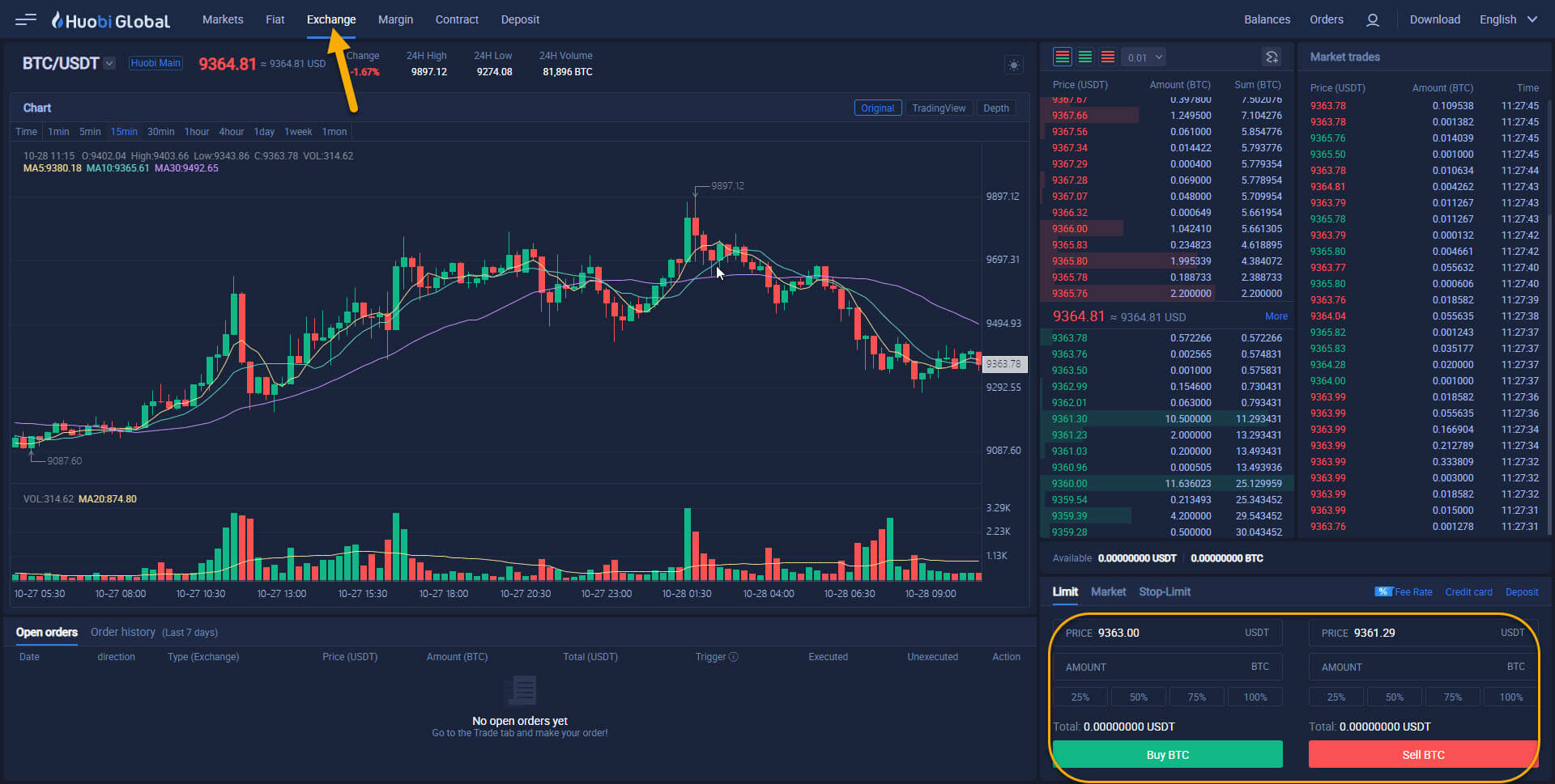 منصة Huobi منصة Huobi