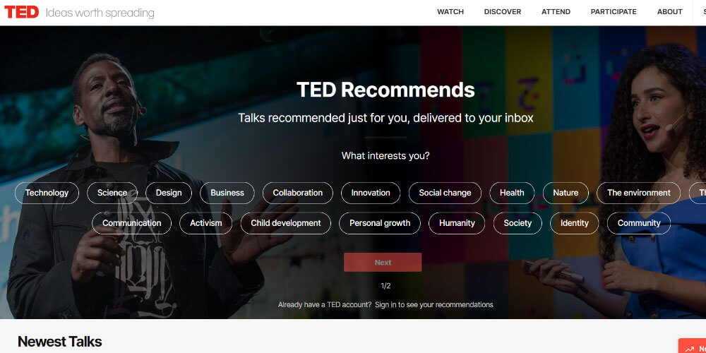 موقع تيد TED